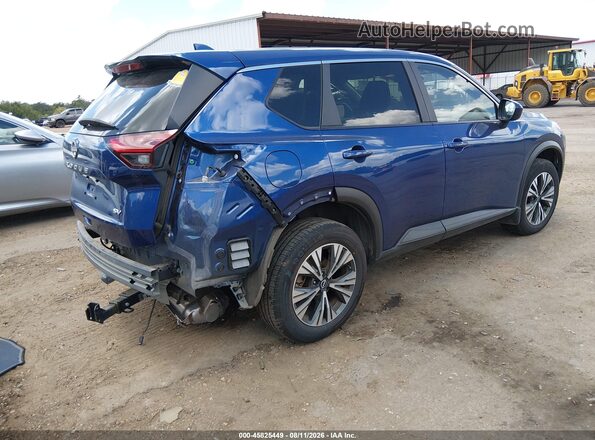 JN8BT3BA9PW436980 2023 NISSAN ROGUE Blue Trasero derecho
