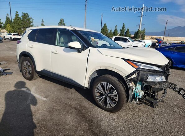 JN8BT3BAXNW043793 2022 NISSAN ROGUE White Передня права чверть