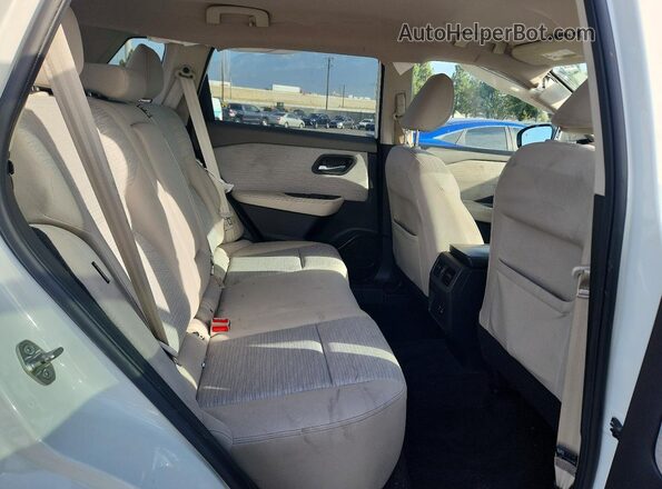 JN8BT3BAXNW043793 2022 NISSAN ROGUE White Вид задніх сидінь