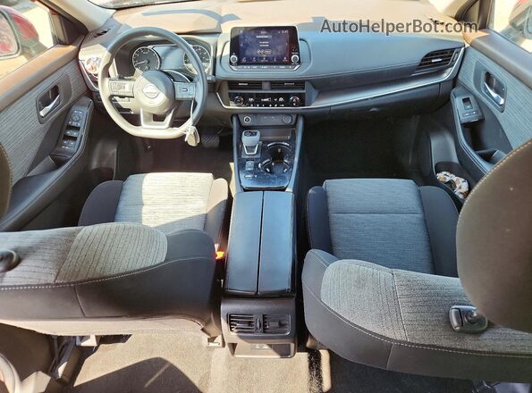 JN8BT3BAXPW012921 2023 NISSAN ROGUE Красный Вид панели приборов