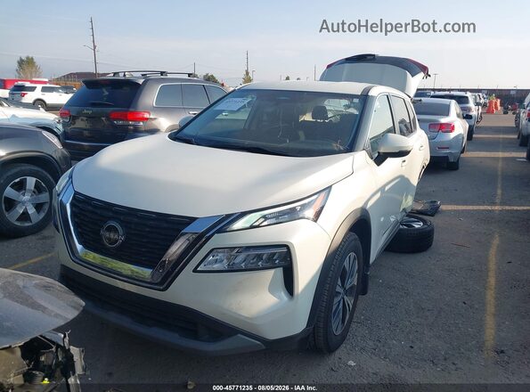 JN8BT3BAXPW408251 2023 NISSAN ROGUE Белый Вид щитка приборов