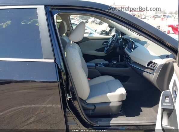 JN8BT3BAXPW422599 2023 NISSAN ROGUE Black Front interior view