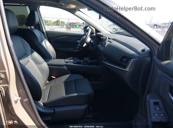 JN8BT3BAXRW355456 2024 NISSAN ROGUE Tan წინა სალონის ხედი