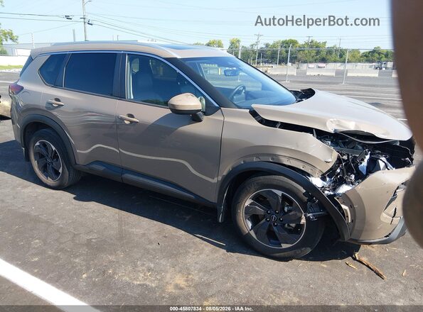 JN8BT3BAXRW355456 2024 NISSAN ROGUE Tan უკანა სალონის ხედი