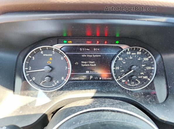 JN8BT3BB0PW486093 2023 NISSAN ROGUE Синий Вид щитка приборов