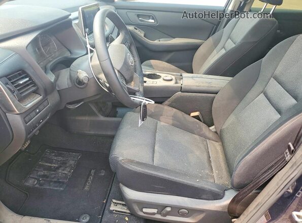 JN8BT3BB0SW166541 2025 NISSAN ROGUE Blue Widok wnętrza z przodu