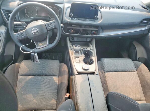 JN8BT3BB0SW166541 2025 NISSAN ROGUE Blue Widok deski rozdzielczej
