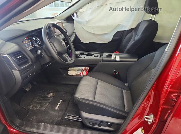 JN8BT3BB0SW418613 2025 NISSAN ROGUE Maroon Engine compartment view