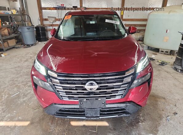 JN8BT3BB0SW418613 2025 NISSAN ROGUE Maroon 