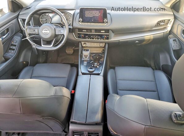 JN8BT3BB1RW437522 2024 NISSAN ROGUE Белый Вид панели приборов