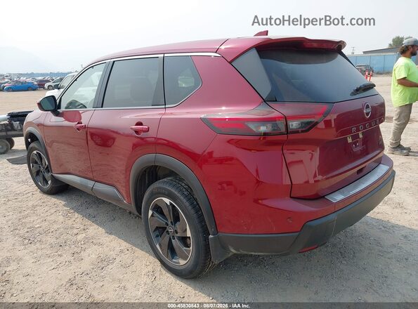 JN8BT3BB1SW418815 2025 NISSAN ROGUE Red Հետևի ձախ
