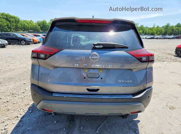 JN8BT3BB4PW196374 2023 NISSAN ROGUE Black Հետևի տեսք