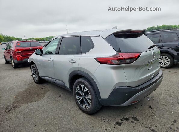 JN8BT3BB4PW482757 2023 NISSAN ROGUE Серебряный Задняя левая четверть