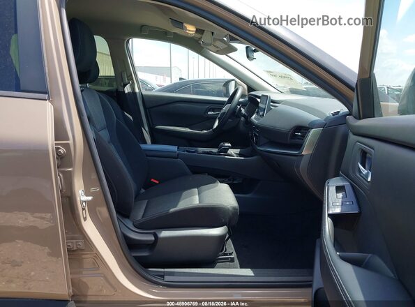 JN8BT3BB7SW415286 2025 NISSAN ROGUE Brown Widok wnętrza z przodu