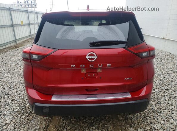 JN8BT3BB7SW417961 2025 NISSAN ROGUE Красный 