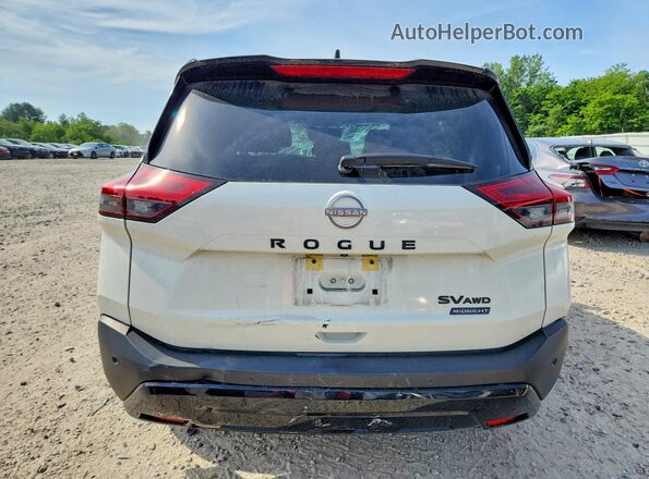 JN8BT3BB8PW214682 2023 NISSAN ROGUE White Rear view