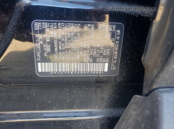 JN8BT3BB8PW475360 2023 NISSAN ROGUE Black Widok wnętrza 360 stopni