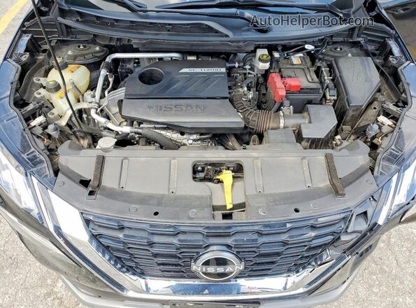 JN8BT3BB8PW479313 2023 NISSAN ROGUE Black ძრავის განყოფილების ხედი