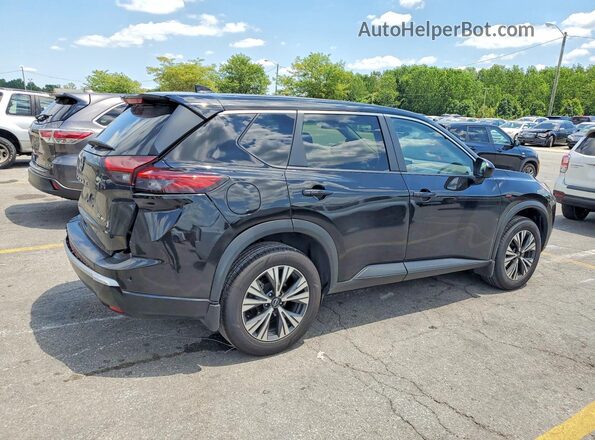 JN8BT3BB8PW479313 2023 NISSAN ROGUE Black უკანა მარჯვენა