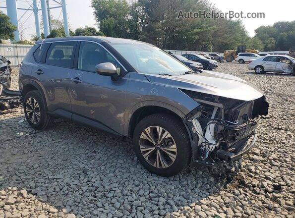 JN8BT3BB8PW480123 2023 NISSAN ROGUE Серый Передняя правая четверть