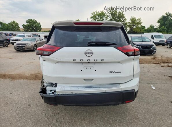 JN8BT3BB8RW430180 2024 NISSAN ROGUE Белый Вид сзади