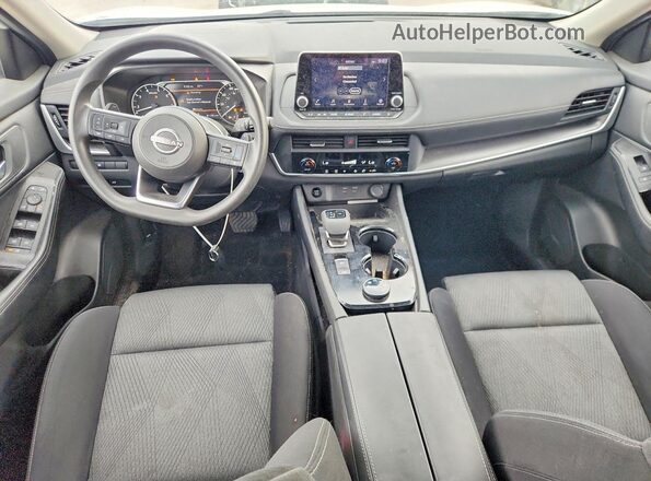 JN8BT3BB8RW430180 2024 NISSAN ROGUE Белый Вид панели приборов
