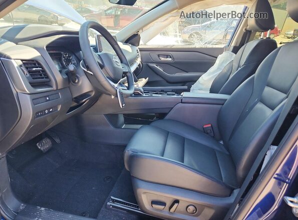 JN8BT3BB8SW144674 2025 NISSAN ROGUE Blue Front interior view
