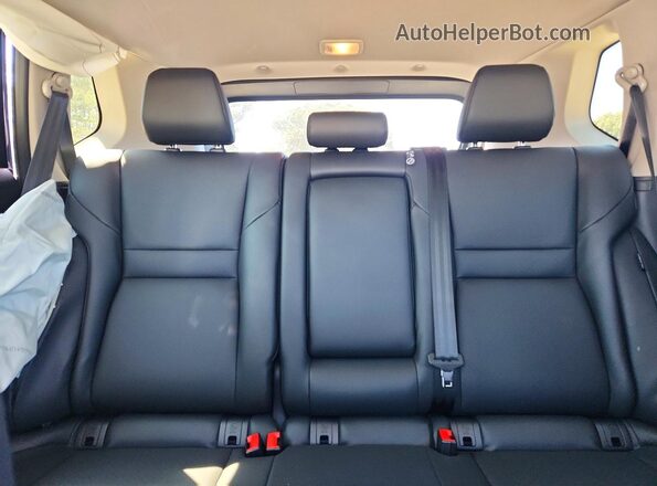 JN8BT3BB8SW144674 2025 NISSAN ROGUE Blue Rear seats view