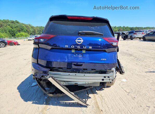 JN8BT3BB8SW144674 2025 NISSAN ROGUE Blue Rear view