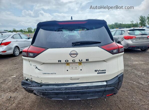 JN8BT3BB9PW203738 2023 NISSAN ROGUE Белый Вид сзади