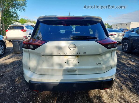 JN8BT3BB9SW431277 2025 NISSAN ROGUE White უკანა ხედი