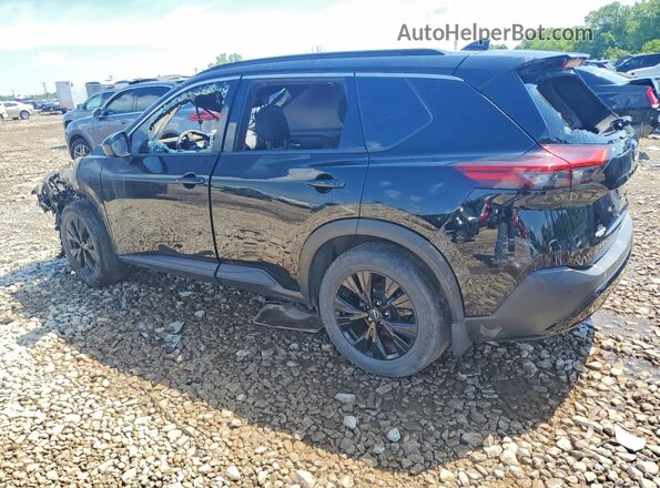 JN8BT3BBXPW193494 2023 NISSAN ROGUE Black Задня ліва чверть