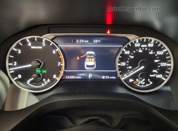 JN8BT3BBXPW484867 2023 NISSAN ROGUE Синий Вид щитка приборов