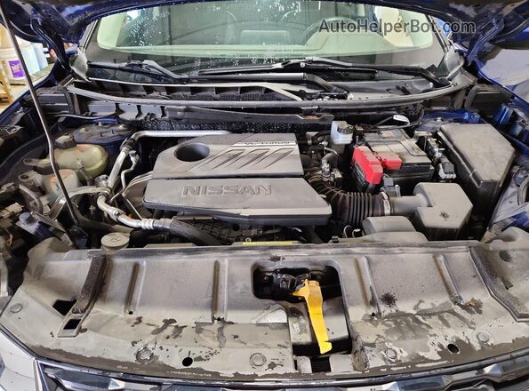 JN8BT3BBXPW484867 2023 NISSAN ROGUE Синий Вид подкапотного пространства