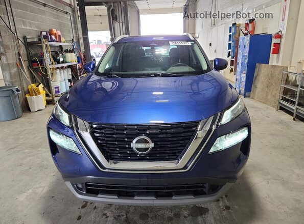JN8BT3BBXPW484867 2023 NISSAN ROGUE Синий Панорамный вид салона 360°