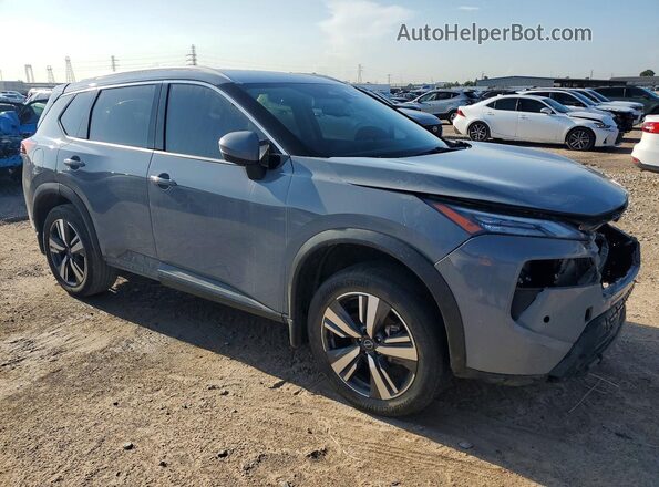 JN8BT3CA1SW005735 2025 NISSAN ROGUE Gray Передня права чверть