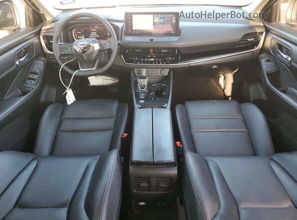 JN8BT3CA1SW005735 2025 NISSAN ROGUE Gray Вид щитка приладів