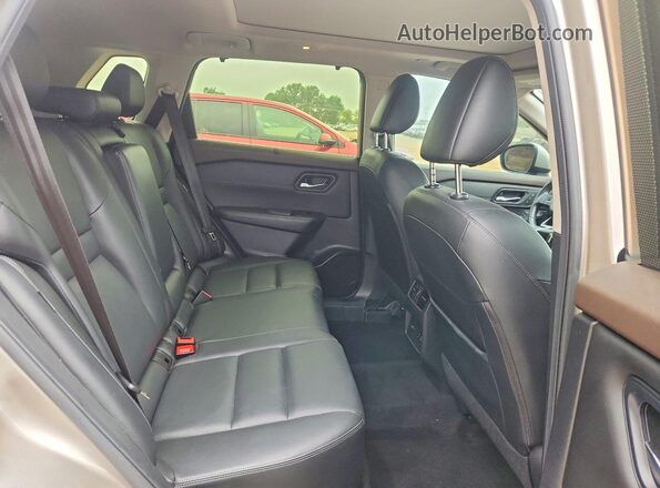 JN8BT3CA2PW007971 2023 NISSAN ROGUE Tan Rear interior view