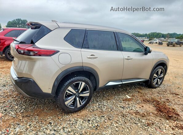 JN8BT3CA2PW007971 2023 NISSAN ROGUE Tan Rear right