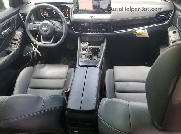 JN8BT3CA2RW002854 2024 NISSAN ROGUE White Widok deski rozdzielczej
