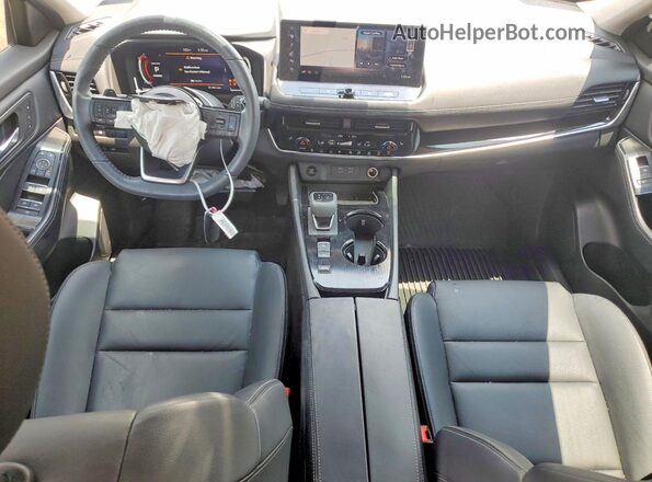 JN8BT3CA2RW360522 2024 NISSAN ROGUE Gray წინა პანელის ხედი
