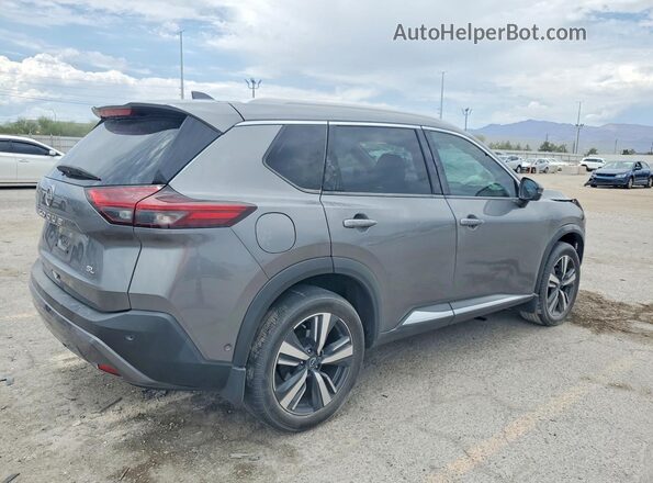 JN8BT3CA6PW001753 2023 NISSAN ROGUE Gray Հետևի աջ