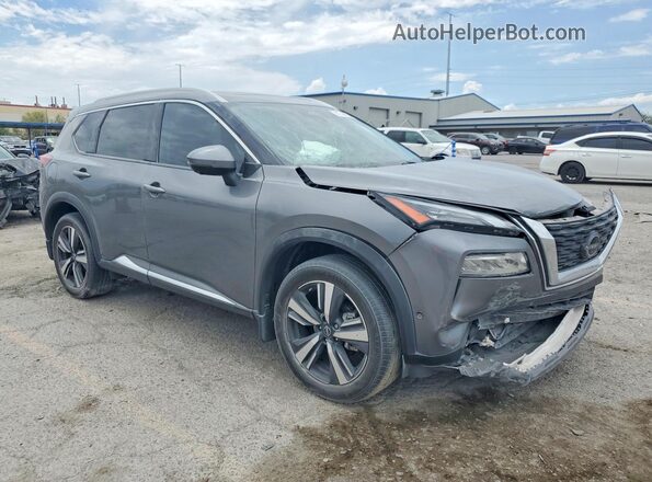 JN8BT3CA6PW001753 2023 NISSAN ROGUE Gray Առջևի աջ