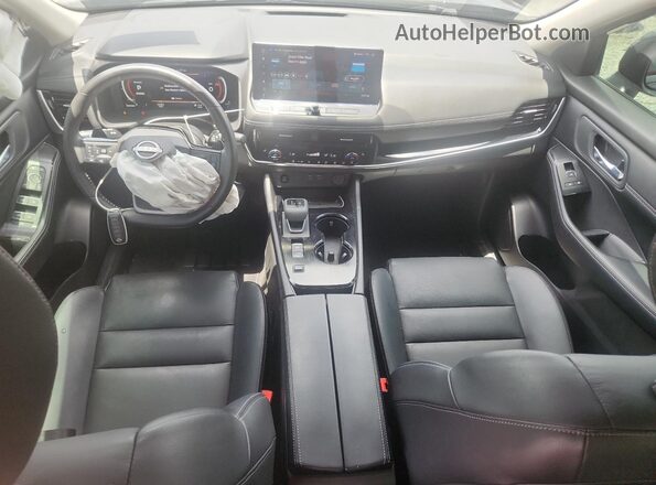 JN8BT3CA7SW003262 2025 NISSAN ROGUE Black წინა პანელის ხედი