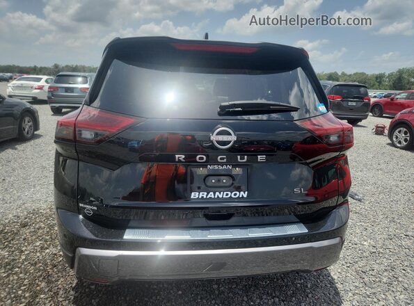 JN8BT3CA7SW003262 2025 NISSAN ROGUE Black უკანა ხედი