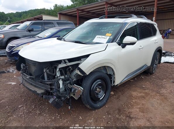 JN8BT3CA8PW413589 2023 NISSAN ROGUE White Vista tres cuartos delantera izquierda