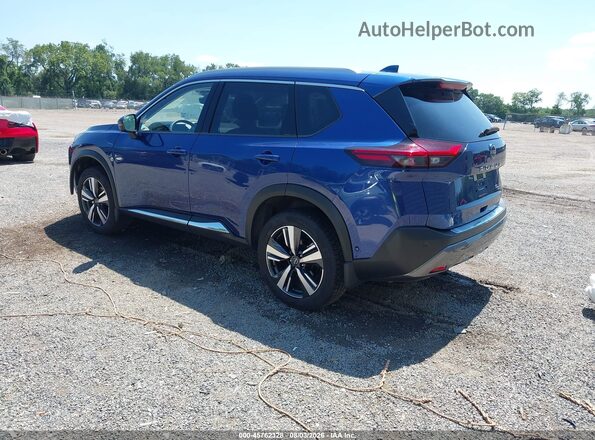 JN8BT3CB0PW186956 2023 NISSAN ROGUE Blue Rear left