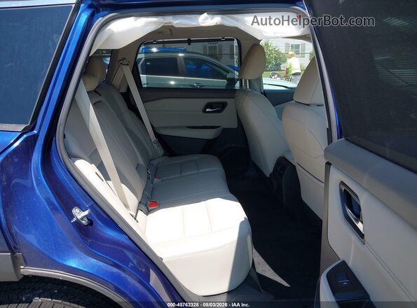 JN8BT3CB0PW186956 2023 NISSAN ROGUE Blue VIN sticker view