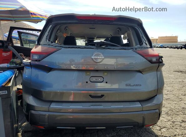 JN8BT3CB4SW141253 2025 NISSAN ROGUE Серый Вид сзади