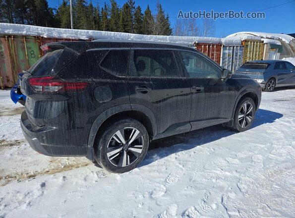 JN8BT3CB7RW428953 2024 NISSAN ROGUE Черный Задняя правая четверть